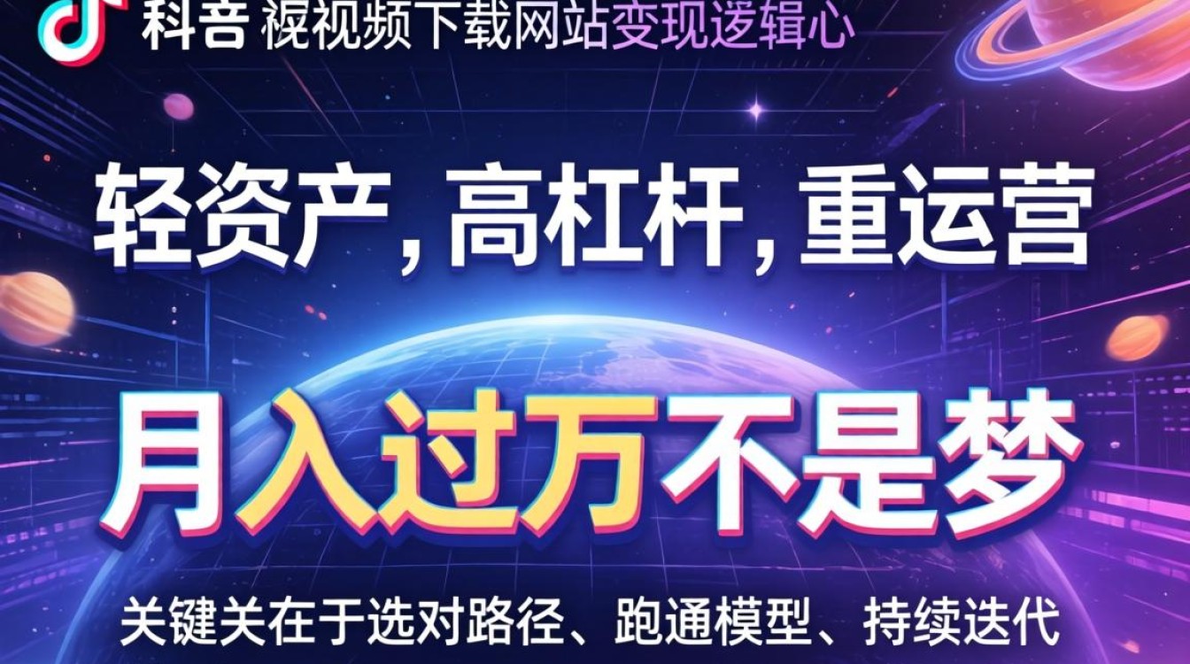 TikTok短视频下载网站怎么变现?月入过万的变现技巧和实操方法 TikTok短视频下载网站怎么变现