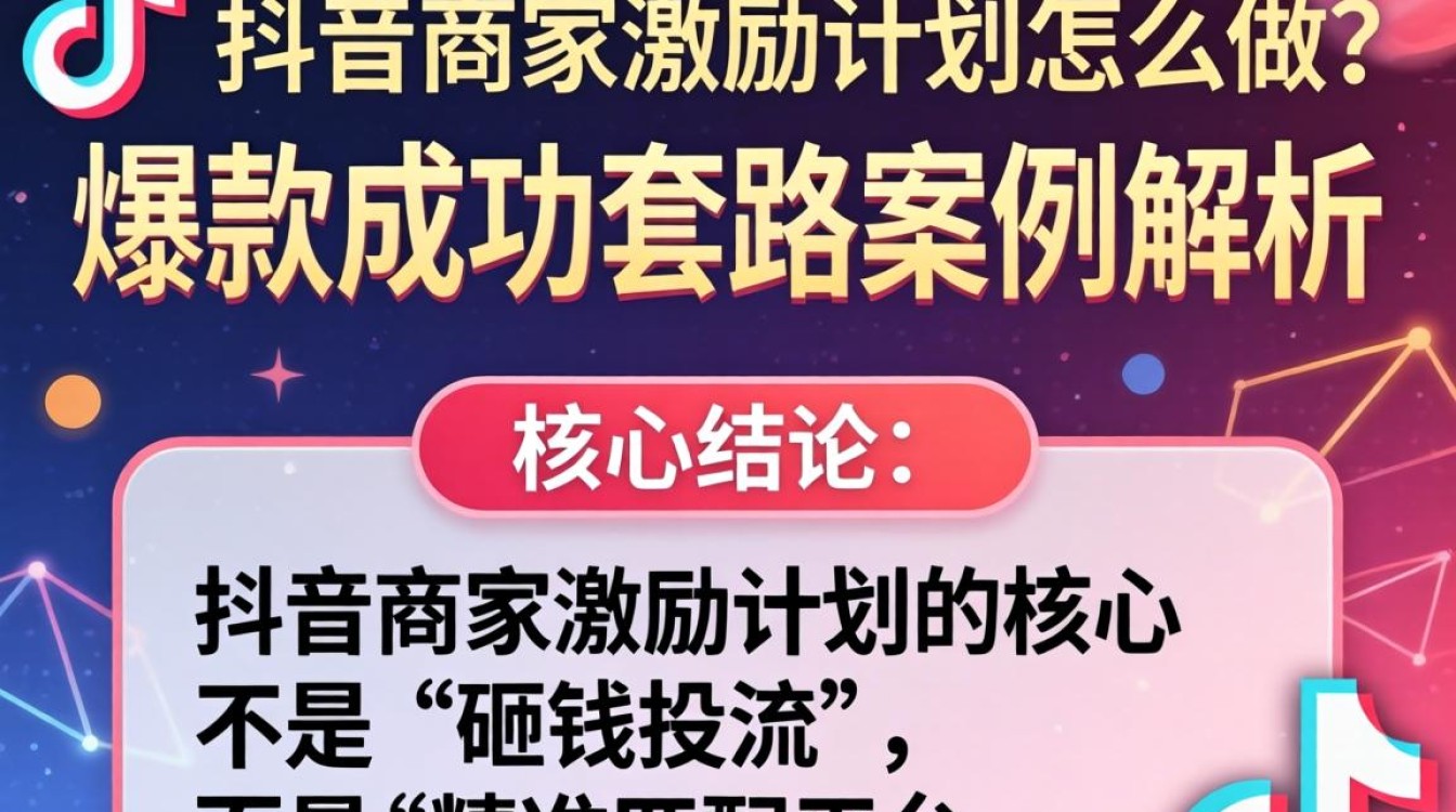 抖音商家激励计划怎么做?爆款成功套路案例解析 抖音商家激励计划怎么做