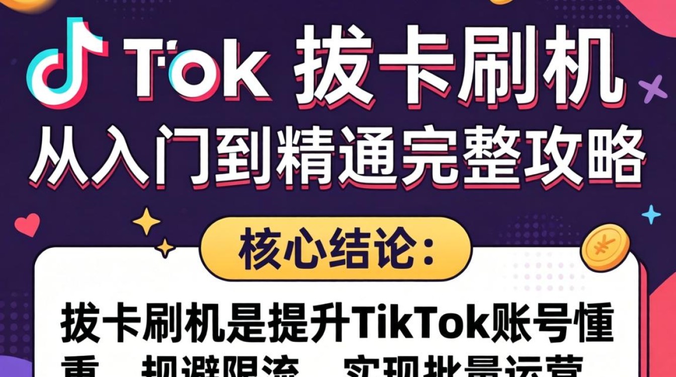TikTok拔卡刷机从入门到精通完整攻略
