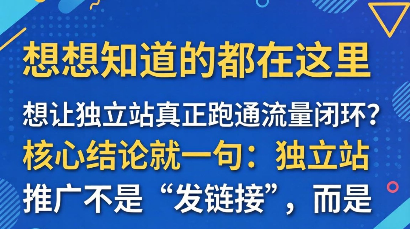 独立站推广方法有哪些