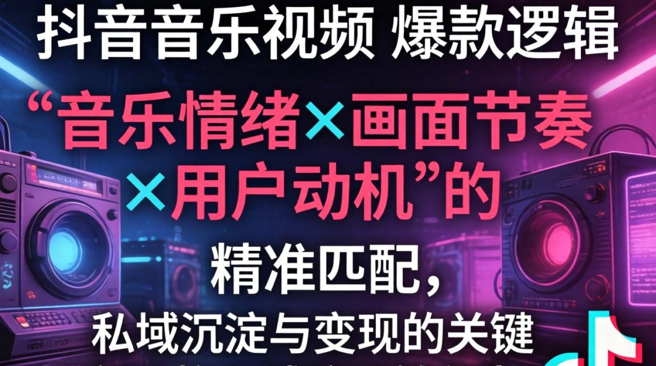 抖音歌曲配视频技巧与私域流量变现方法