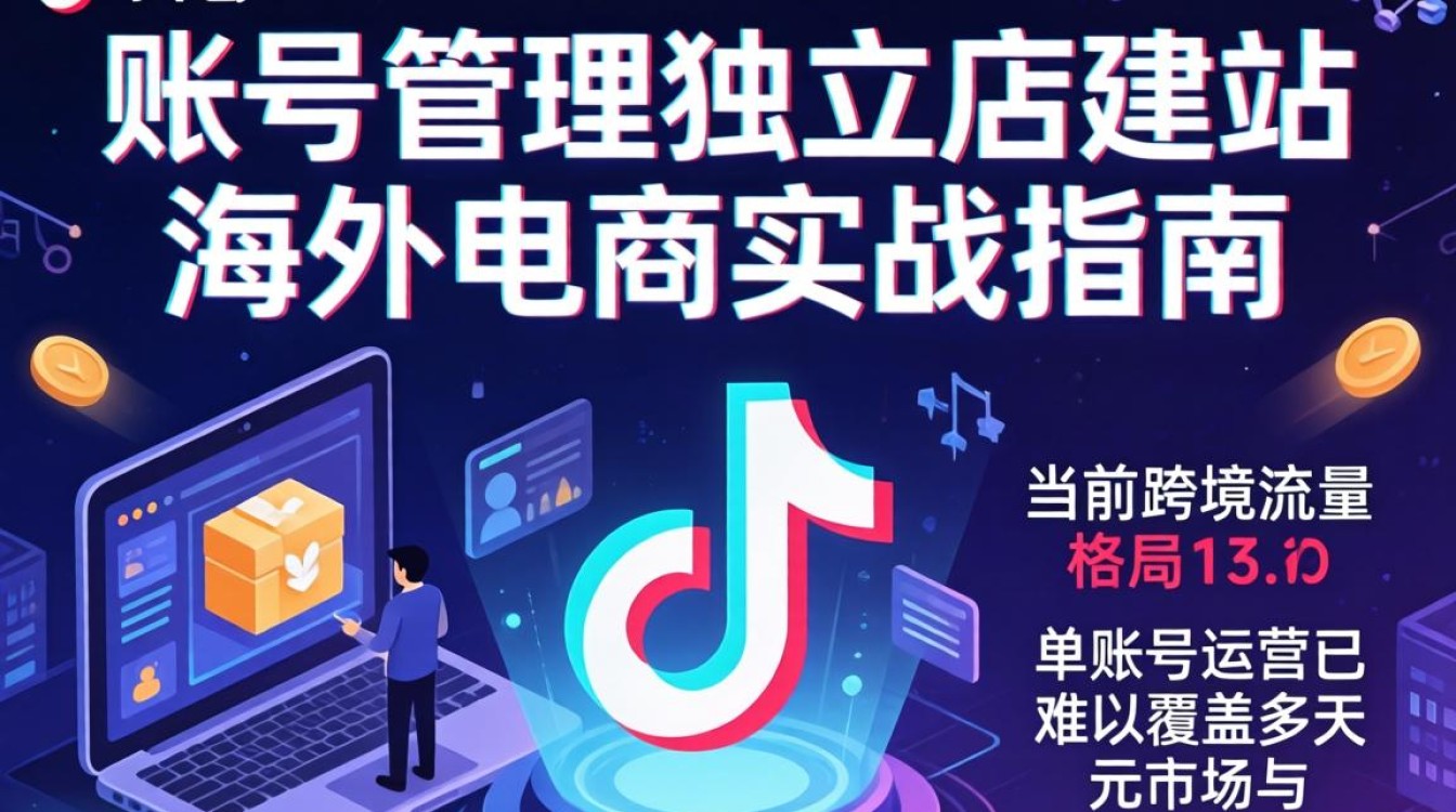 TikTok多账号如何高效管理?独立站建站海外电商运营指南 TikTok多账号如何高效管理