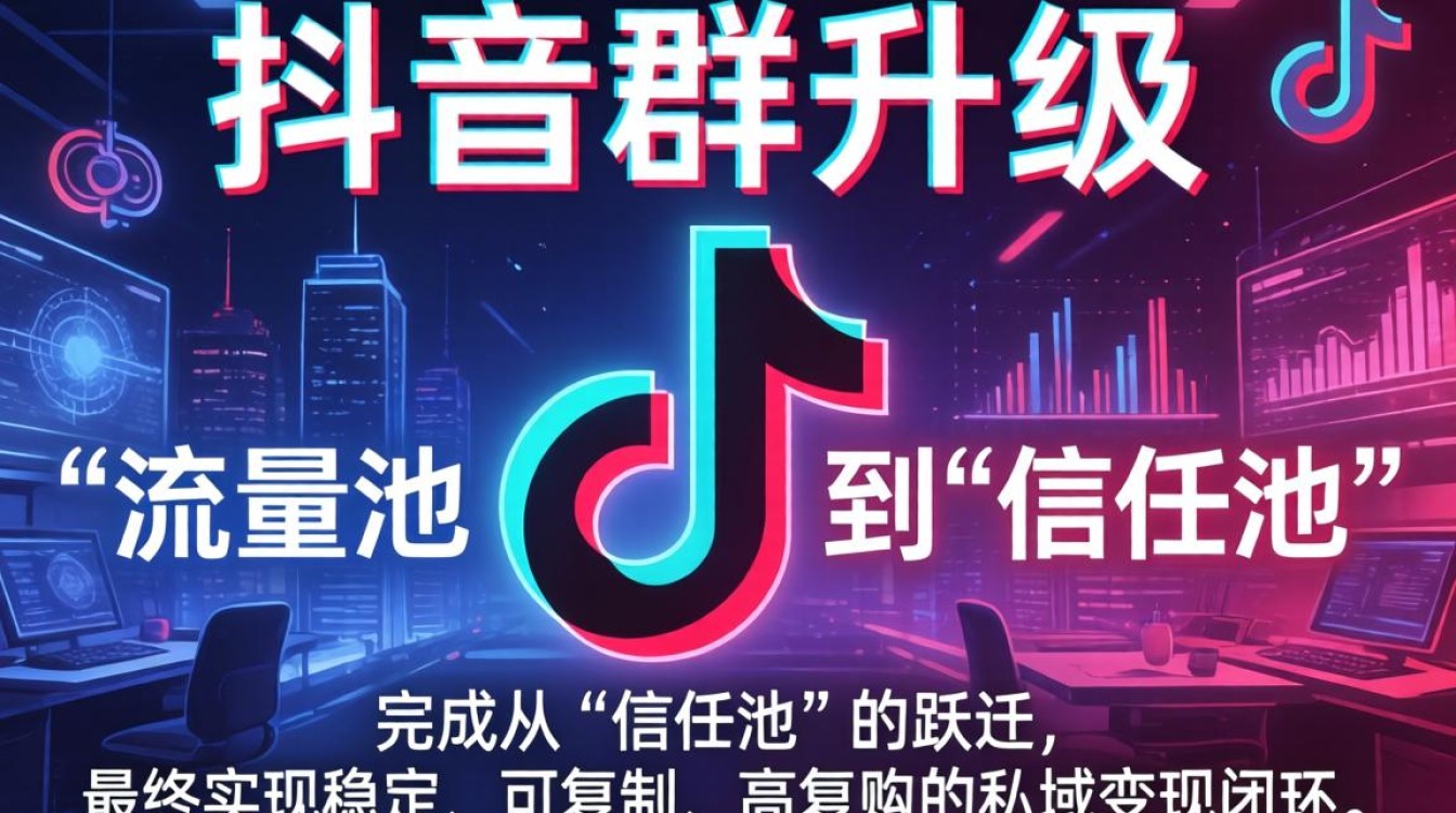 抖音群怎么升级才能稳定变现