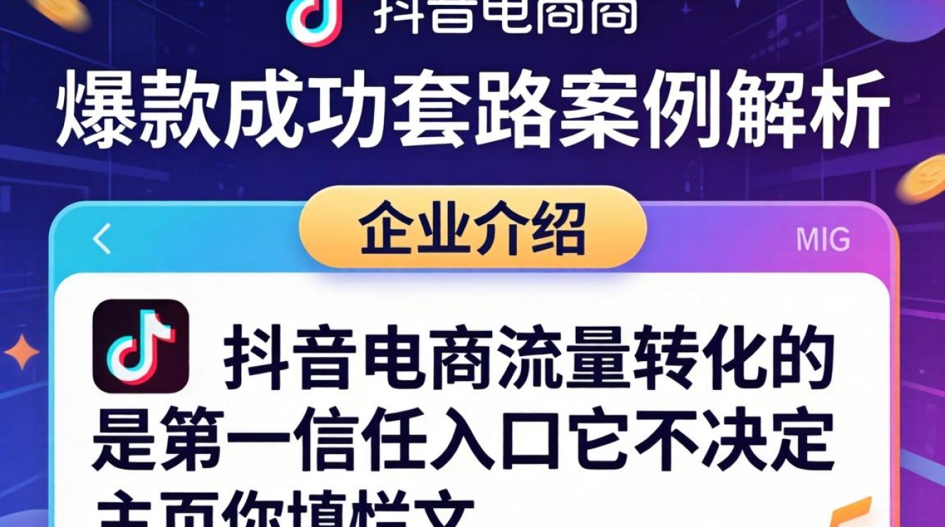 抖音电商企业介绍怎么填?爆款成功套路案例解析 抖音电商企业介绍怎么填