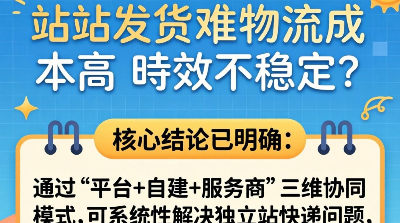 独立站海外物流发货难怎么办