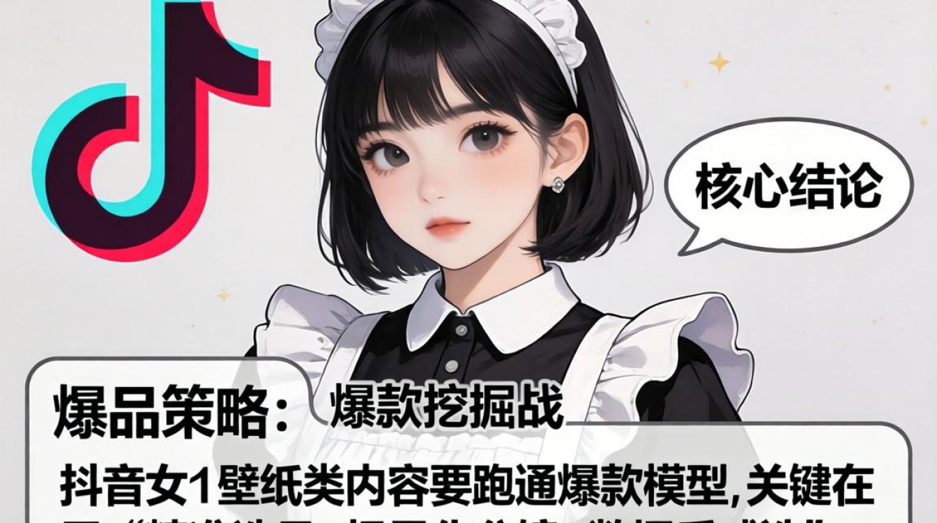 抖音女仆壁纸怎么弄