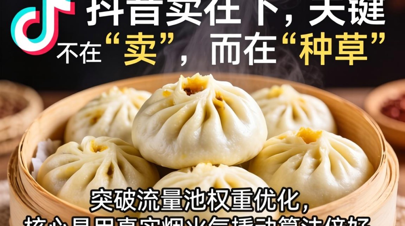 抖音上卖包子怎么卖的?抖音卖包子流量密码和权重优化技巧 抖音卖包子流量密码和权重优化技巧