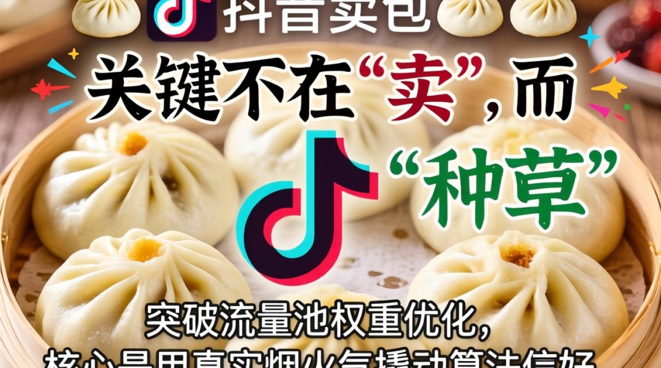 抖音上卖包子怎么卖的?抖音卖包子流量密码和权重优化技巧 抖音卖包子流量密码和权重优化技巧