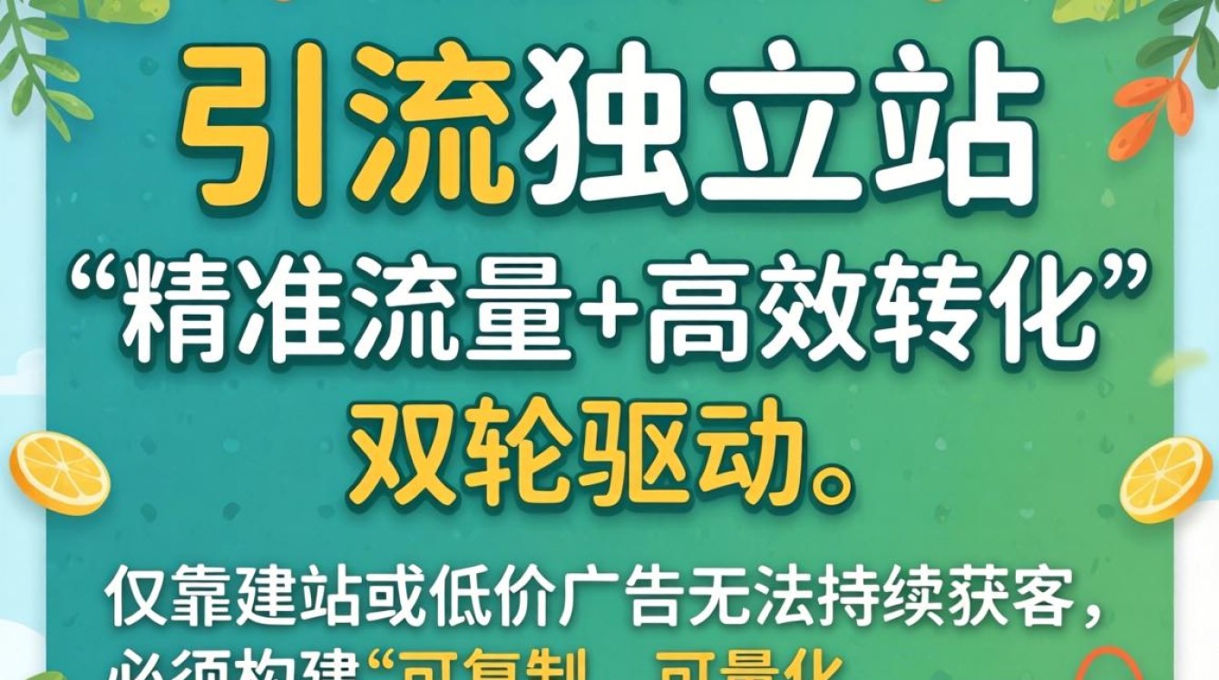 独立站跨境引流方法有哪些