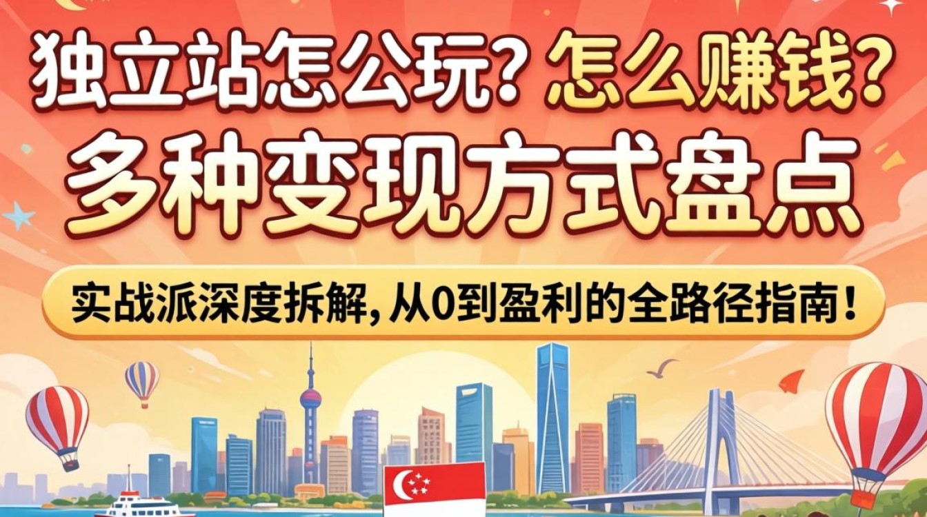 新加坡独立站怎么玩 怎么赚钱