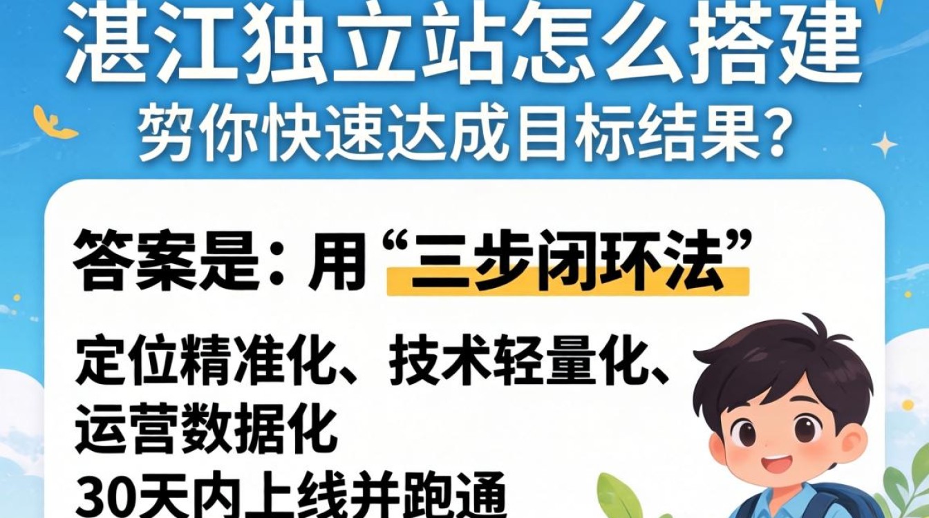 湛江独立站怎么搭建?湛江独立站搭建流程与快速建站方法 湛江独立站搭建流程与快速建站方法