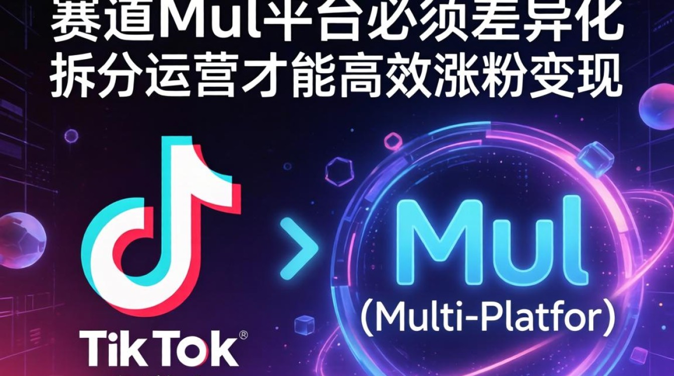 TikTok和Mul账号如何拆分运营涨粉变现
