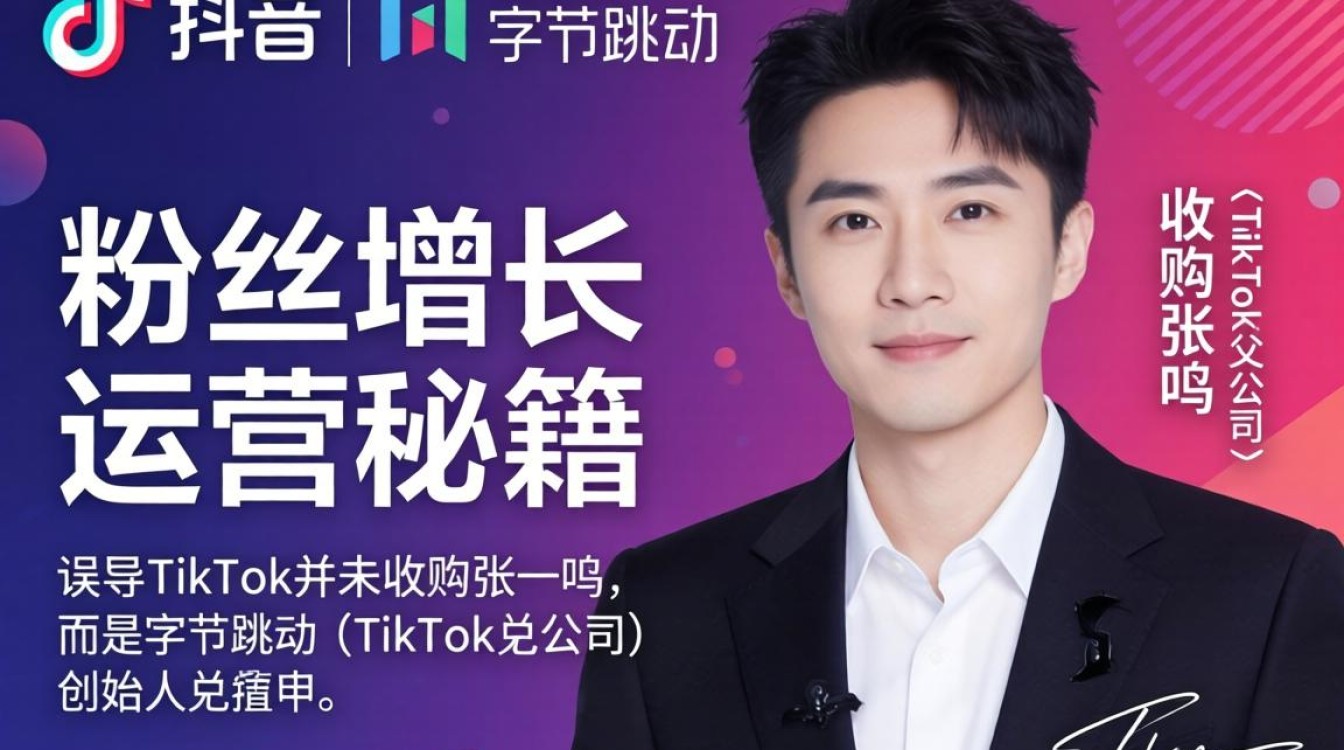 TikTok收购张一鸣真相及粉丝增长运营秘籍