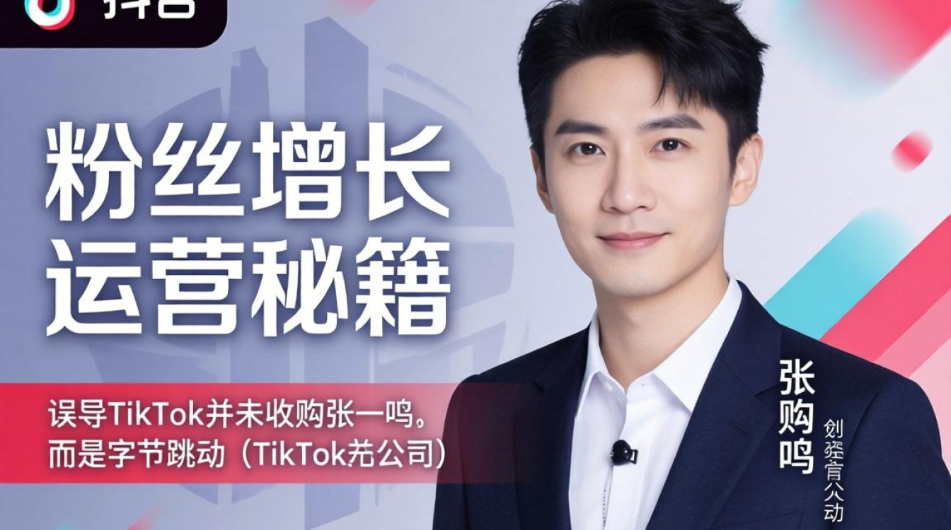 TikTok收购张一鸣真相及粉丝增长运营秘籍