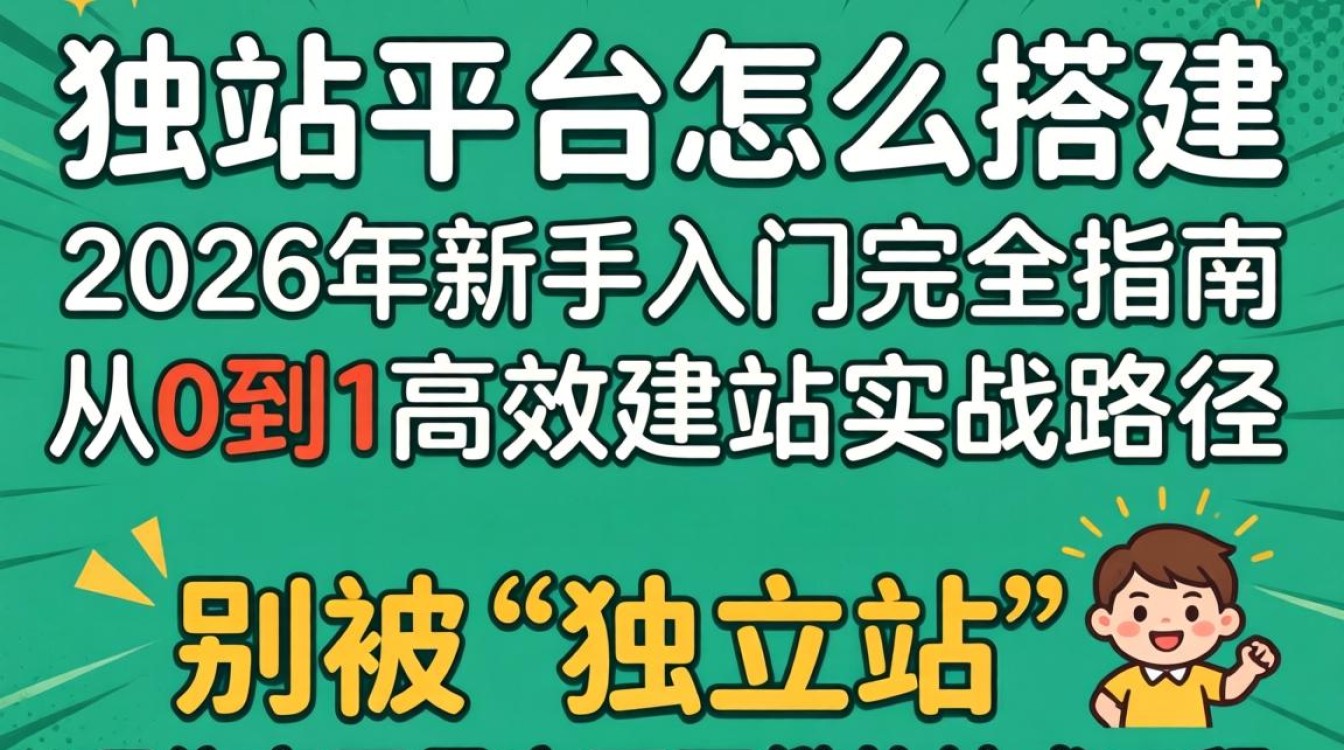 独立站平台怎么搭建?2026新手入门教程,独立站建站步骤全流程指南 独立站建站步骤全流程指南