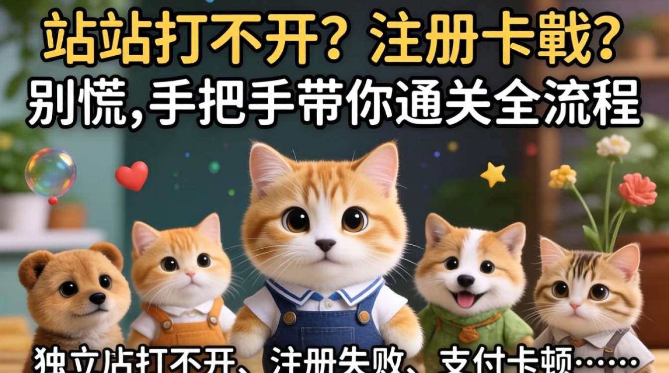 独立站打不开怎么解决?独立站注册完整流程图解 独立站注册完整流程图解