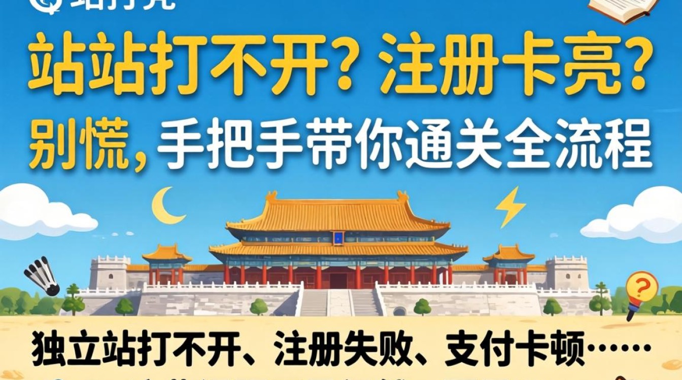独立站打不开怎么解决?独立站注册完整流程图解 独立站注册完整流程图解
