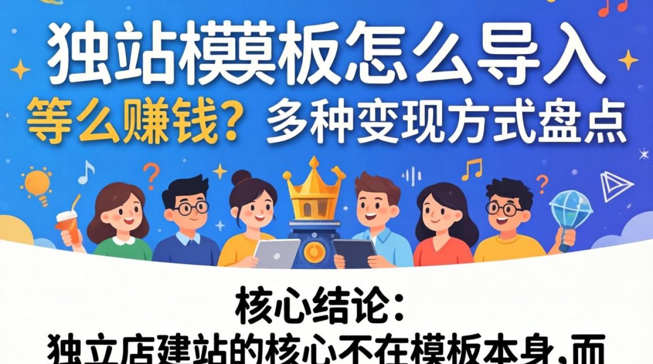 独立站模板怎么导入?怎么赚钱?独立站模板变现方式有哪些 独立站模板变现方式有哪些