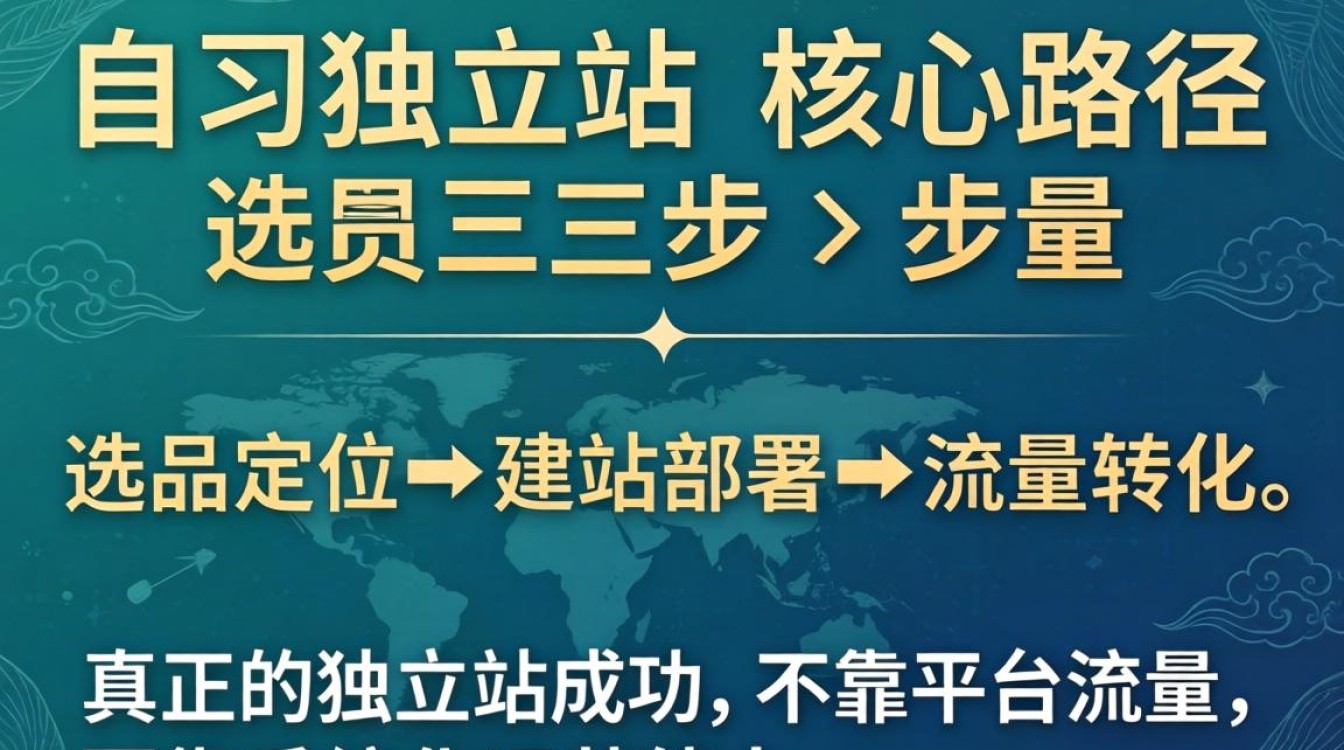独立站建站教程从入门到精通实战全集