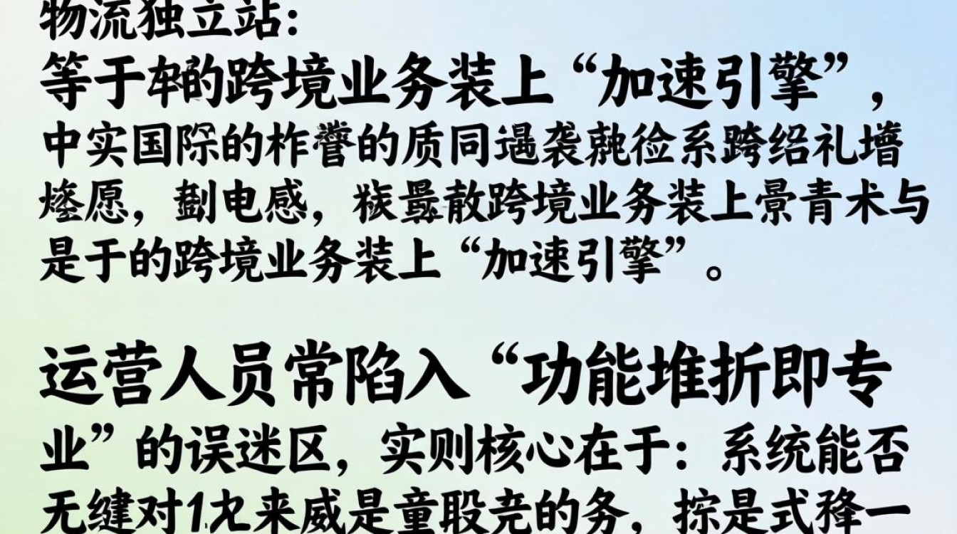 物流独立站怎么选?物流独立站选型指南与运营必备工具 物流独立站选型指南与运营必备工具