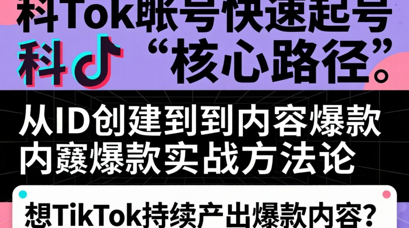 TikTok账号注册与内容创作技巧