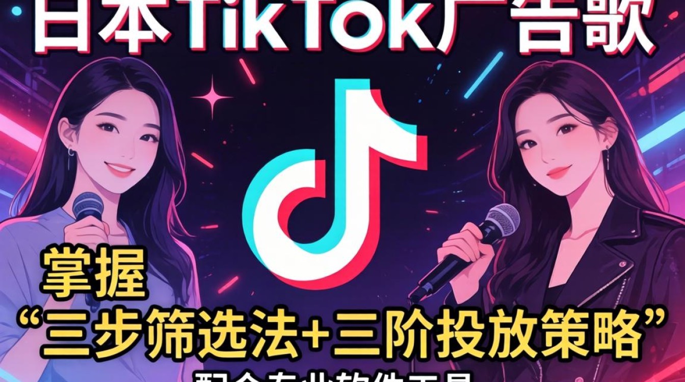 新手如何用日本TikTok广告歌软件