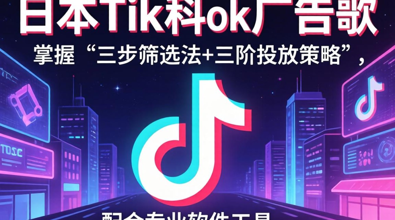 新手如何用日本TikTok广告歌软件