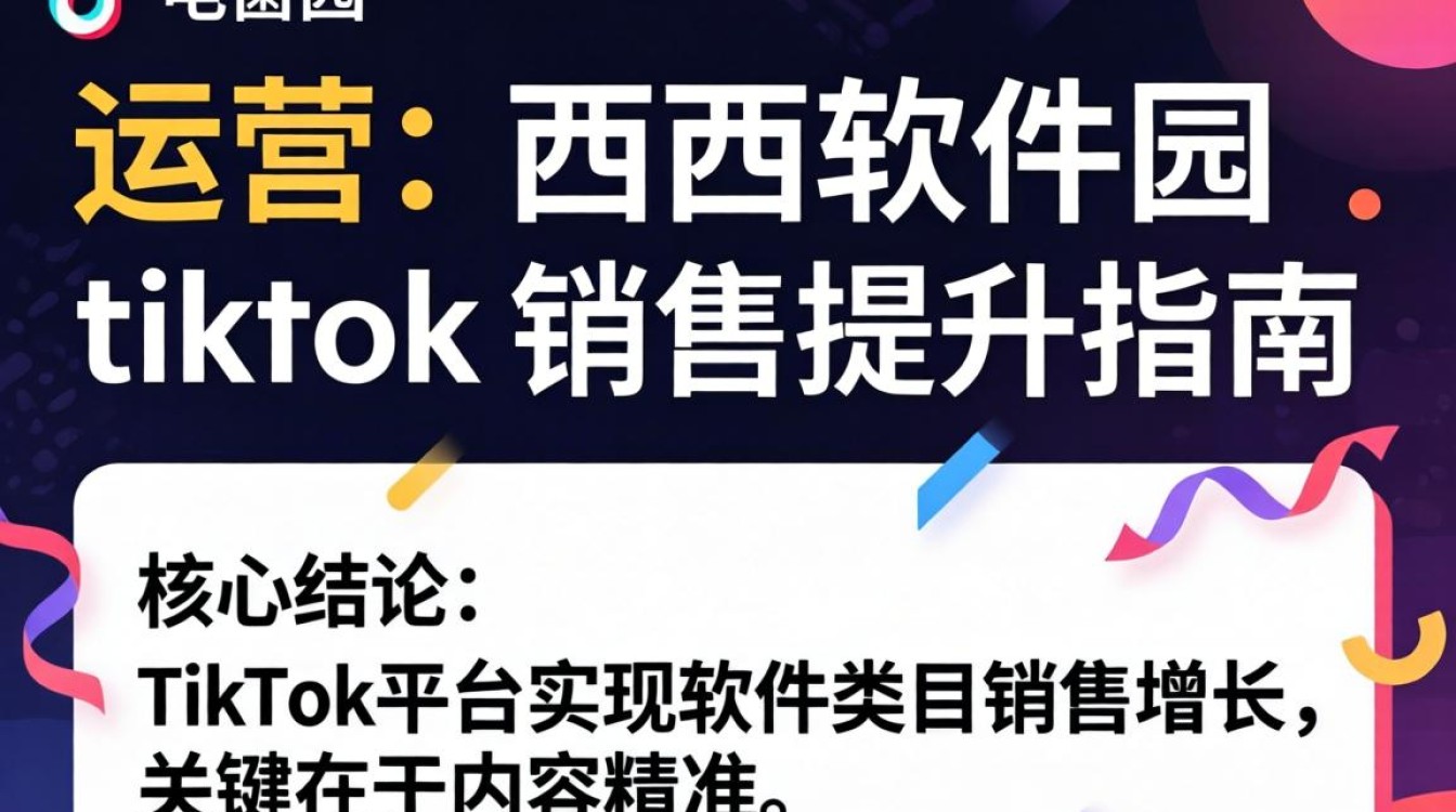 电商运营如何提升TikTok销售?西西软件园TikTok销售提升指南 西西软件园TikTok销售提升指南