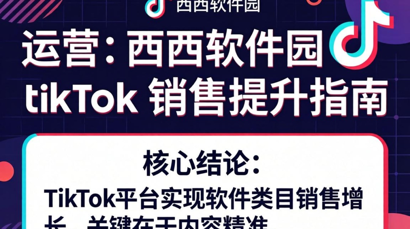 电商运营如何提升TikTok销售?西西软件园TikTok销售提升指南 西西软件园TikTok销售提升指南