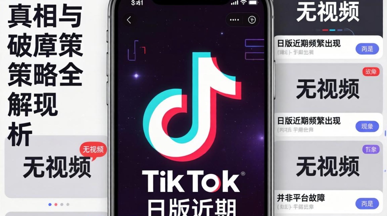 TikTok日版为什么没视频