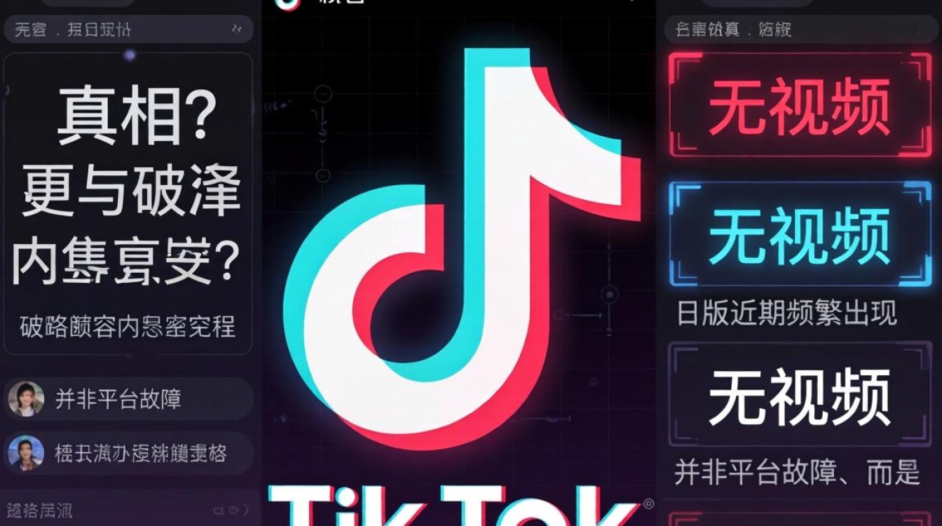 TikTok日版为什么没视频