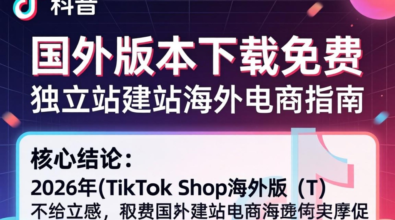 TikTok国外版本怎么免费下载?独立站建站海外电商指南 TikTok国外版本怎么免费下载