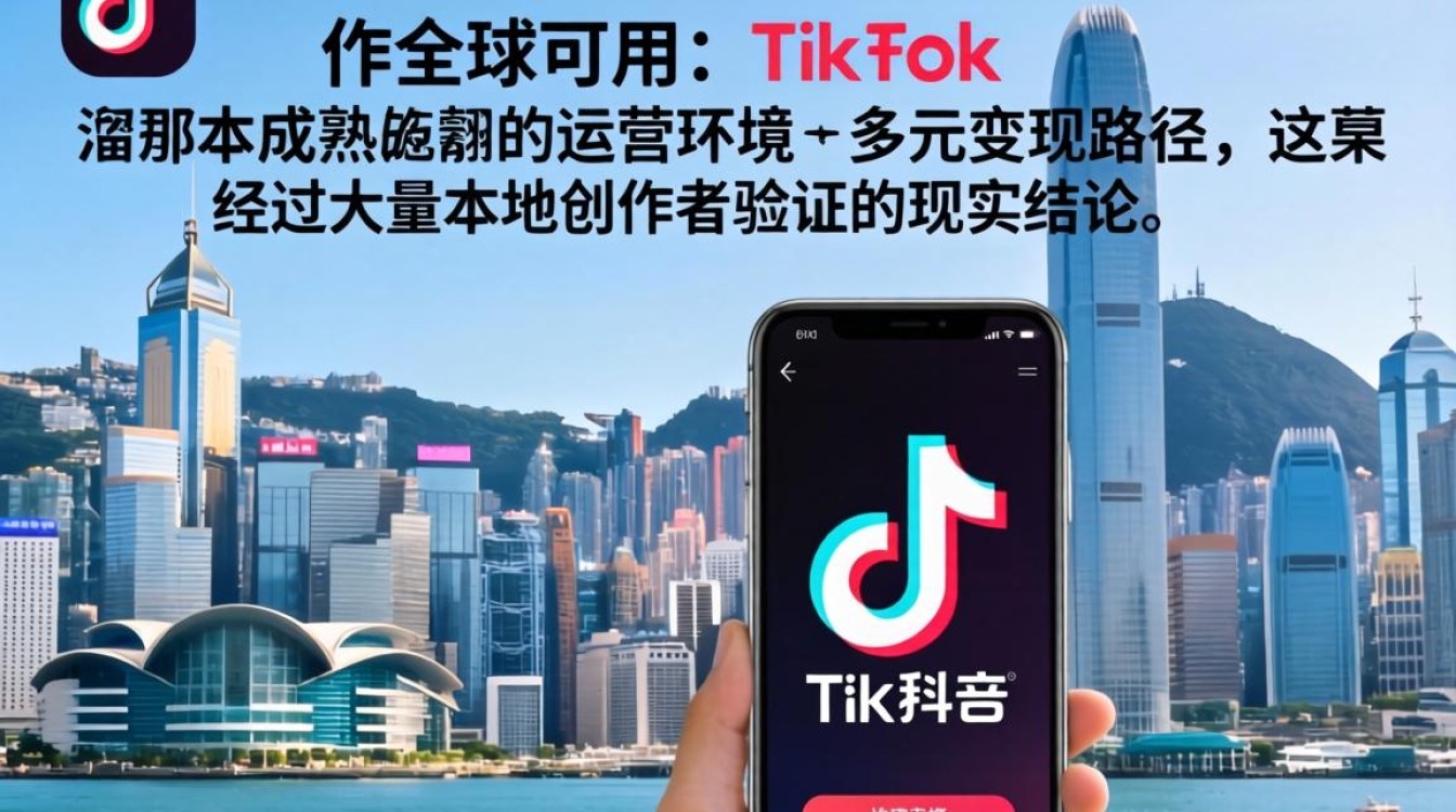 TikTok香港运营进阶与高级变现玩法