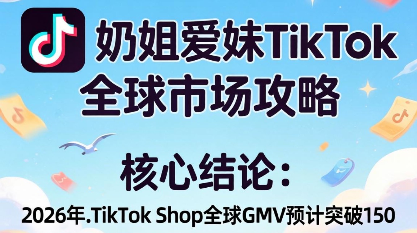 跨境出海怎么做?奶姐爱妹TikTok全球市场攻略 奶姐爱妹TikTok全球市场攻略