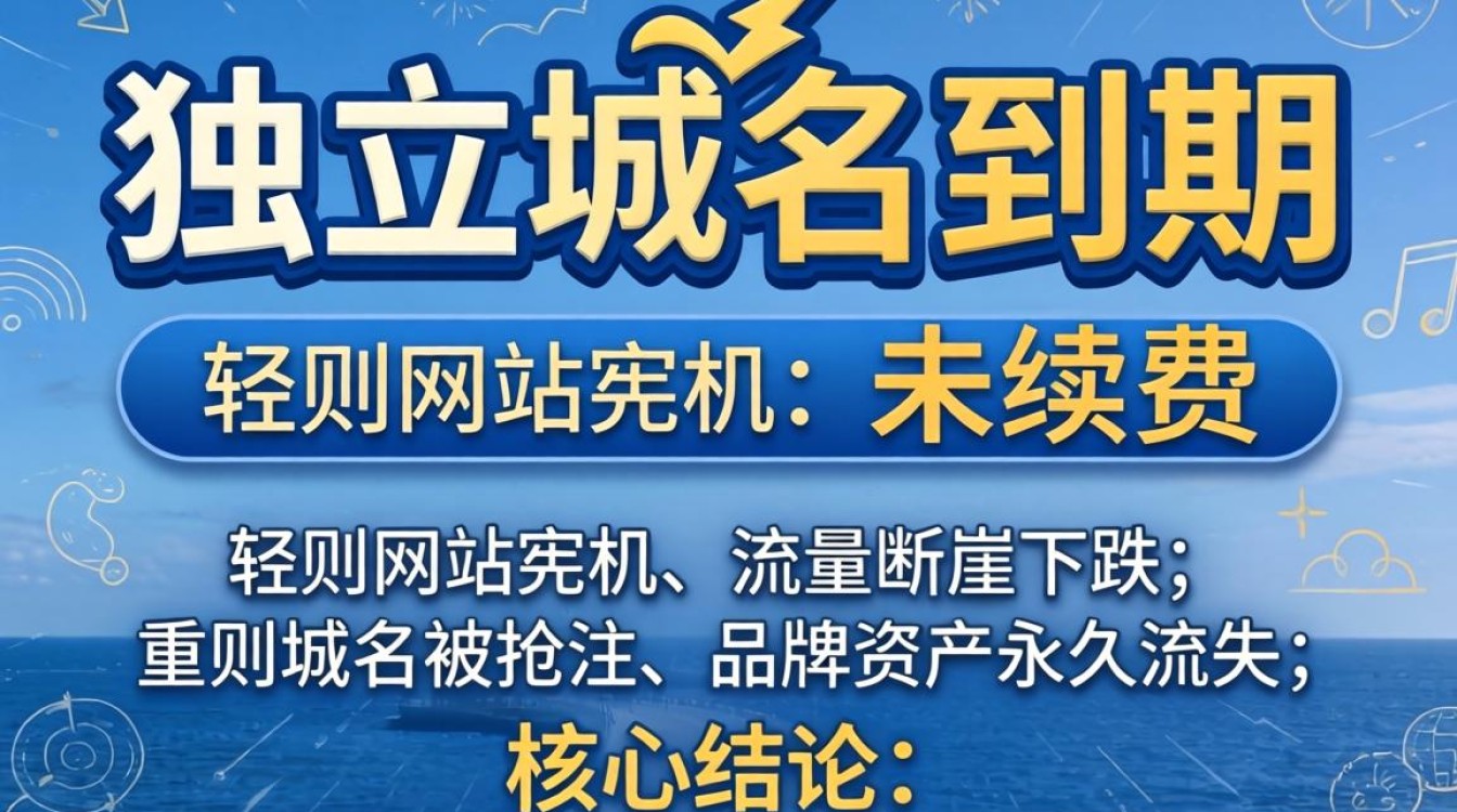 独立站域名怎么续费?手把手教学演示,独立站域名续费流程及注意事项 独立站域名续费流程及注意事项