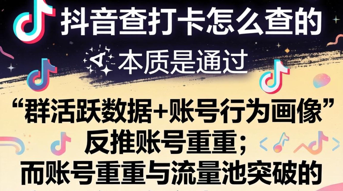 抖音群查打卡怎么查?账号权重与流量池突破方法 账号权重与流量池突破方法