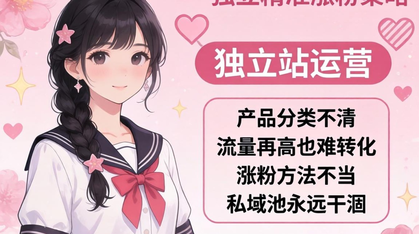 独立站产品分类方法与涨粉运营技巧