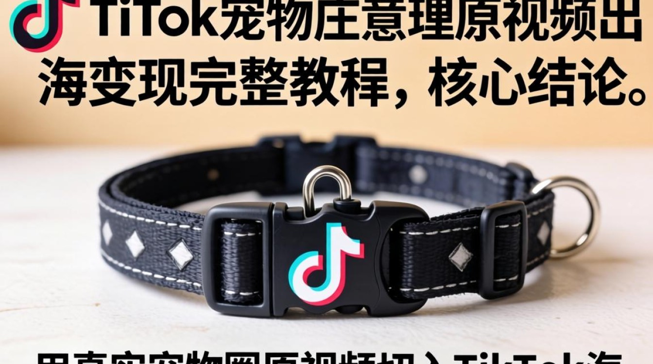 TikTok宠物项圈原视频怎么出海变现?TikTok宠物项圈原视频出海变现完整教程 TikTok宠物项圈原视频出海变现完整教程