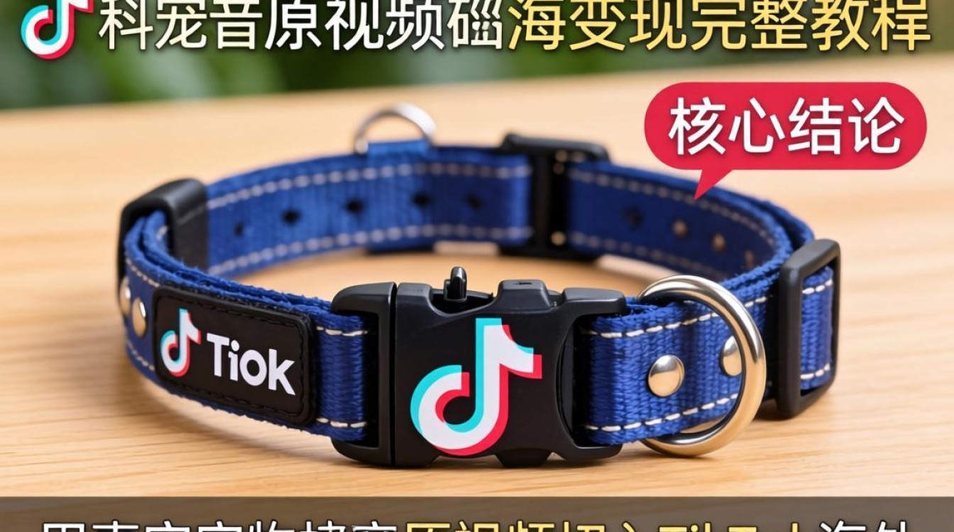 TikTok宠物项圈原视频怎么出海变现?TikTok宠物项圈原视频出海变现完整教程 TikTok宠物项圈原视频出海变现完整教程