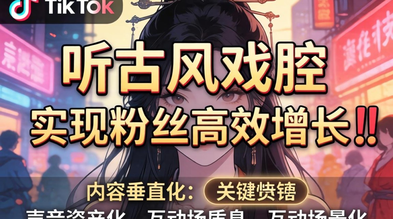 TikTok如何靠古风戏腔吸引粉丝?古风戏腔 TikTok运营秘籍 TikTok如何靠古风戏腔吸引粉丝