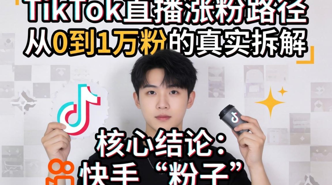 快手粉子如何在TikTok直播涨粉