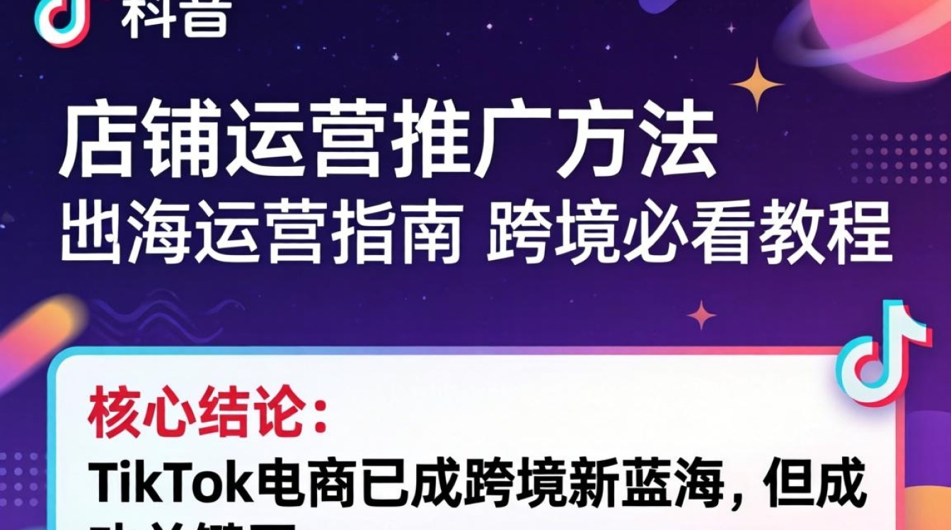 TikTok店铺怎么运营推广