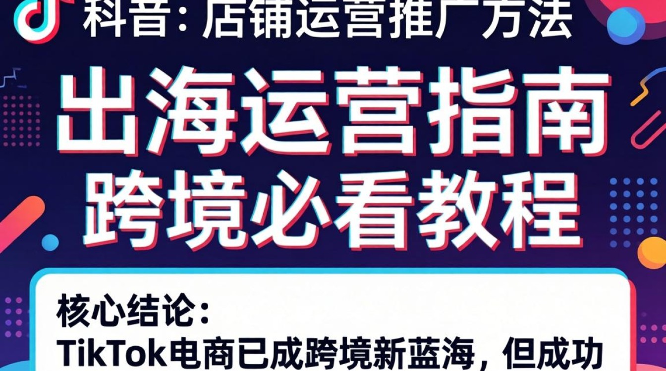 TikTok店铺怎么运营推广