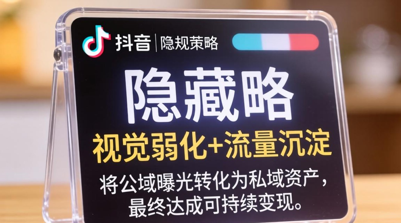 抖音灯牌隐藏设置与私域流量变现方法