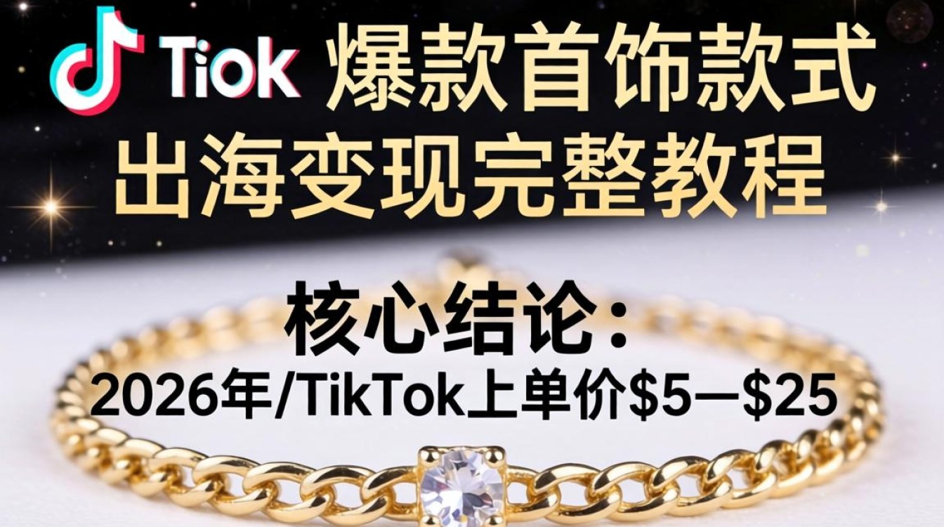 TikTok爆款首饰款式有哪些