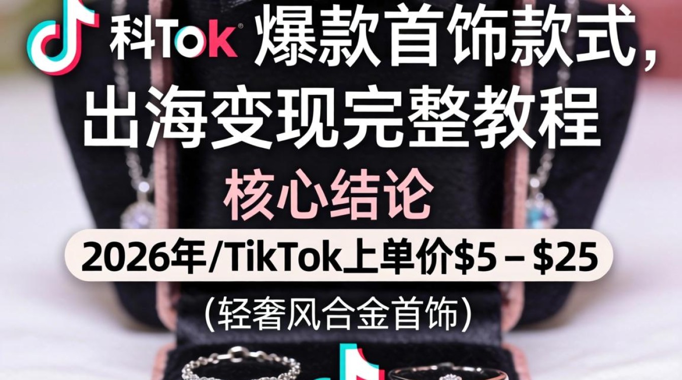 TikTok爆款首饰款式有哪些