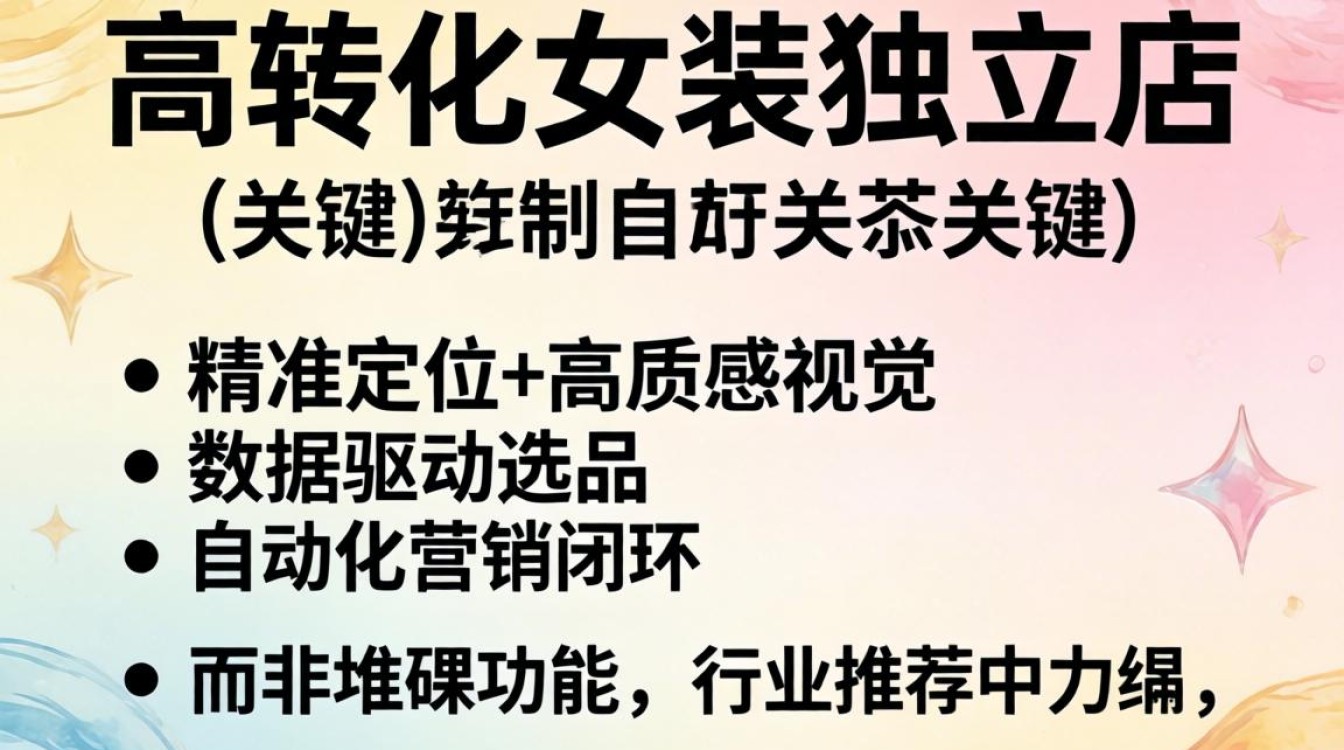 女装独立站怎么制作?行业大咖推荐内容有哪些? 行业大咖推荐内容有哪些