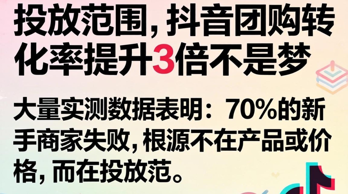抖音团购投放范围选择技巧与实操教程