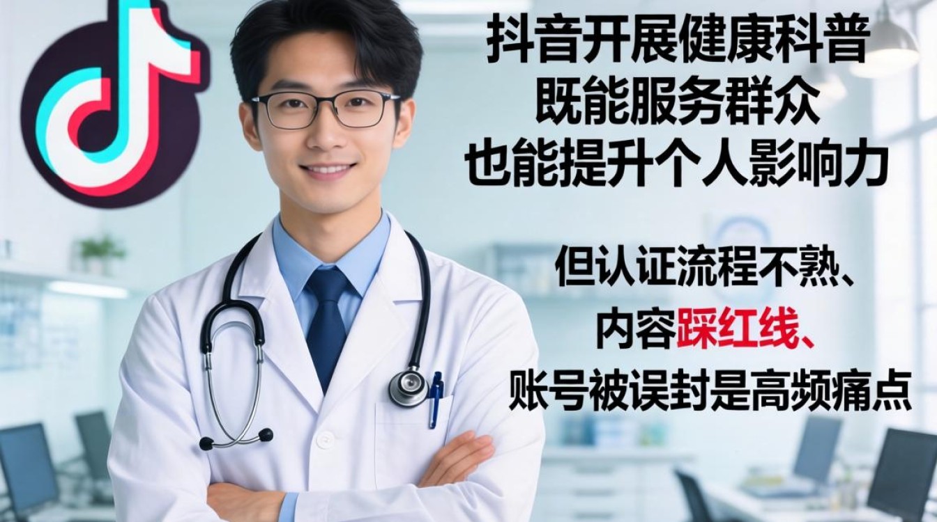 基层医生抖音认证流程及违规封号避坑指南