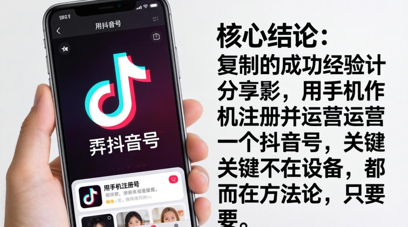 如何快速注册并运营可复制的成功抖音号